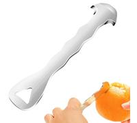 Strumento per sbucciare l'arancia in acciaio inossidabile Citrus Peeler | Buccia di agrumi manuale per arance, strumento manuale per peeling frutta per limone, , peeling pompelmo