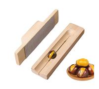 Strumento per schiacciare le castagne | Morsetto In Legno Portatile - Apri Noci - Per l'Apertura la Rottura e la Sbucciatura di Noci di Noce per Domestica e la Preparazione di Snack