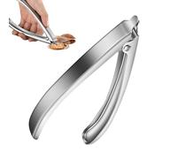 Strumento Per Sgusciare Le Ostriche - Apriscatole In Acciaio Inossidabile Da 18 Cm, Coltello Per Conchiglie A Rimbalzo Automatico, Taglierino Ergonomico Per Frutti Di Mare | Durevole Apri Vongole Per