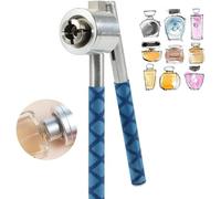 Strumento per sigillare profumi, Crimpatrice manuale for spruzzatore di fiale profumo, sigillatura, guarnizioni for crimpatrice, strumento tappatura in lega alluminio(20mm)