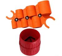 Strumento per smussare tubi, 6 in 1 profondimetro e kit di sbavatura per impianti idraulici in rame Pex e Cpvc