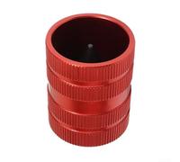 Strumento per smussare tubi in rame progettato per sbavare tubi interni ed esterni con lame triangolari e impugnatura zigrinata per un controllo affidabile in varie applicazioni (grande)