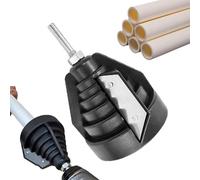 Strumento per smussatura in metallo | Strumento manuale di smussatura per metallo - Tagliatubi in PVC 20-63mm con raschietto per smussatura per legno piastrelle idrauliche rivestimenti pavimenti