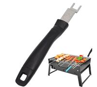 Strumento Per Sollevatore A Griglia - Grill Grate Lifter - BBQ Barbecue Strumento Per Griglie A Carbone | Utesile Di Cottura In Acciaio Inossidabile Per Gita Da Viaggio Da Picnic Da Campeggio Cortile