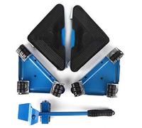 Strumento per spostare il sollevamento della rimozione del set di rulli triangolari portatili per il trasporto di mobili pesanti per la casa