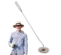 Strumento per sradicare le erbacce, strumento da giardino con manico lungo per allentare il terreno, diserbo e piantare, rimuove facilmente le erbacce senza piegarsi