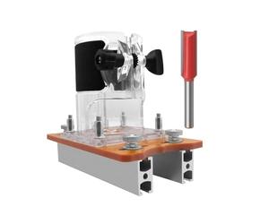 Strumento per tagliare il legno, 2 in 1, portatile, regolabile, accessorio manuale - base compatta - per lavori artigianali fatti a mano riparazione di armadietti, mobili e lavori in cortile