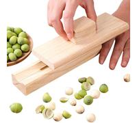 Strumento per tagliare le castagne, clip per castagne, strumento per biscotti di castagna in legno, manuale multifunzionale per sbucciare, sgranatrice per biscotti di noci