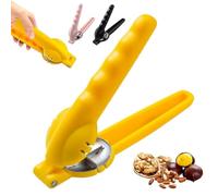Strumento per tagliare le castagne, in acciaio inox, multifunzione, per castagne, noci, mandorle e nocciole, pelapatate portatile e clip per segnare con manico ergonomico, utensile da cucina facile da