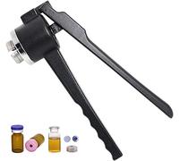 Strumento per tappatura profumi, Strumento for tappare bottiglie con tappo in plastica di alluminio, tappatrice manuale, strumento for crimpare tappi for piegatore for fiale ribaltabili(11mm)