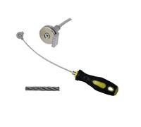 Strumento per tappo di scarico dell'olio da 33 cm per rimuovere il tappo di scarico dell'olio Chiave di rimozione del tappo di scarico dell'olio forte magnetico anti scottatura tappo di rimozione