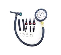 Strumento per Tester di Pressione per Auto Moto, System di Alimentazione Benzina, Manometro 0-100PSI 6,3/ 7,89/ 9,49 con Valvola