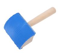 Strumento per Texture Legno Blu in Gomma e Legno per Pittura