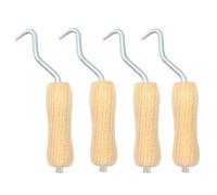 Strumento per tondini di ferro con manico in legno, strumento per tondini di ferro per cemento