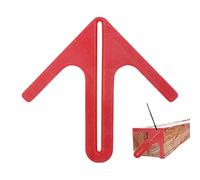 Strumento per Trovare il Centro di Barre | Ricercatore del Punto Centrale,per Posizionamento Progetti Artigianali da Intaglio con Dispositivo Centratura per Lavorazione Legno