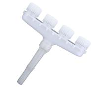 Strumento per ugello per atomizzatore per agricoltura multi -testa ugello ugello uguale Accessorio per il tubo del giardino spray per agricoltura, verdura all'aperto bianco 4-heads