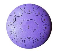 Strumento Percussione Da 12 Pollici Steel Tongue Drum Pan Drum Portatile Lotus Pan Drum Kit con Mazze a Tamburo Borsa per Yoga, Meditazione, Intrattenimento, Raduno,Di Pratica (Color : C, Size : One