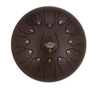 Strumento Percussioni Da 12 Pollici a Tamburo Da 12 Pollici Da 12 Pollici in Acciaio, Tambourine Con Bacchette, Borsa Tote, Regalo Per Principianti E Amanti Dello Yoga, Meditazione (Color : C)