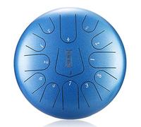 Strumento Percussioni Da 12 Pollici A Tamburo Di Linguetta In Acciaio 13-tono, Regalo Per Adulti E Bambini, Meditazione, Yoga E Zen (33 Cm) (Color : B)