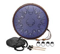 Strumento Percussioni Da 14 Pollici Da 14 Pollici Da 14 Pollici Da 14 Pollici in Acciaio, Kit Da Tamburo In Acciaio Con Bacchette/Culle Per Le Dita/Punteggio Musicale E Pacchetto Di Prestazioni Pe