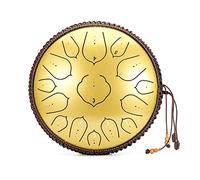 Strumento Percussioni Da 14 Pollici Da 14 Pollici In Acciaio 15 Pollici, Kit Tamburo In Acciaio Con Bacchette/Culle Dita/Punteggio Musicale, Un Regalo Per Principianti E Amanti Dello Yoga