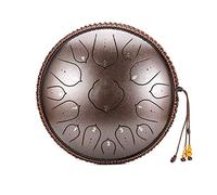 Strumento Percussioni Da 14 Pollici Da 14 Pollici In Acciaio 15 Pollici, Kit Tamburo In Acciaio Con Bacchette/Culle Dita/Punteggio Musicale, Un Regalo Per Principianti E Amanti Dello Yoga