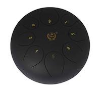 Strumento Percussioni Di Tamburo Della Linguetta In Acciaio 10 Pollici, Compresi I Tamburi Portatili, I Mazzinetti, Le Dita E Le Note Appiccicose, La Meditazione Della Riabilitazione Dello Yoga