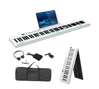 Strumento Pianoforte Elettronico Pianoforte Elettronico Digitale Con Tastiere Standard Semi Pesate Pieghevoli A 88 Tasti