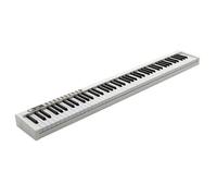 Strumento Pianoforte Elettronico Pianoforte Elettronico Portatile Per Principianti 88 Tasti Strumento Intelligente Per Prestazioni Professionali(White)