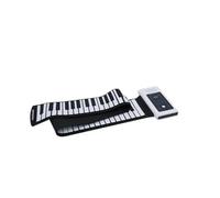 Strumento Pianoforte Elettronico Pianoforte Elettronico Portatile Pieghevole A 88 Tasti Completamente Pesato Strumento Musicale Professionale Per Principianti Adulti(British White)