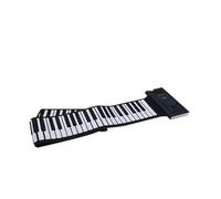 Strumento Pianoforte Elettronico Pianoforte Elettronico Portatile Pieghevole Professionale Per Principianti Adulti Con 88 Tasti Completamente Pesati(British Black)