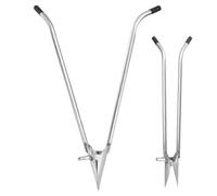 Strumento Piantabulbi - Attrezzo Manuale Per Piantare Bulbi | Calibration Seed Planting | Accessorio Da Giardino In Acciaio Inox | Strumento Multifunzionale Con Manico Ergonomico Per Ortaggi