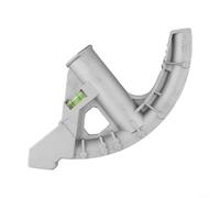 Strumento piegatrice manuale in alluminio pressofuso per tubi EMT da 1/2 pollici con testa di piegatura manuale e marcature angolari in rilievo per una piegatura accurata, incluso un raggio interno di