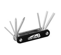 Strumento pieghevole 7 in 1 Super B Noir