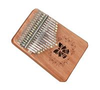 Strumento Portatile A Tastiera Con Tastiera In Legno Massello Kalimba Thumb Piano A 17 Tasti Con Accessori Kalimba Strumento Musicale (Color : 01)