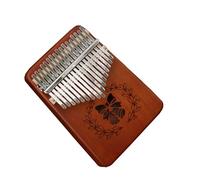 Strumento Portatile A Tastiera Con Tastiera In Legno Massello Kalimba Thumb Piano A 17 Tasti Con Accessori Kalimba Strumento Musicale (Color : 02)