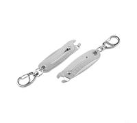 Strumento portatile di verifica delle dimensioni del filo, confezione da 2, calibro preciso per dadi e bulloni con misurazione metrica e imperiale, manopola scorrevole per una precisione