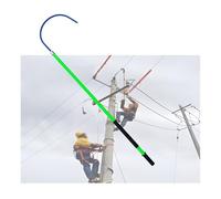 Strumento portatile for elettricisti antincendio da 1/1,5/2/3 metri, gancio isolato for la sicurezza elettrica, for situazioni di emergenza nelle fabbriche(Green,1.5 meters)