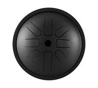 Strumento portatile mini tamburo a lingua Piccolo tamburo a lingua con bacchette Tamburello Strumento a percussione Strumenti a percussione vintage for meditazione e yoga Suono forte e chiaro Facile d