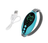 Strumento portatile per il sonno, aiuto per la decompressione a impulsi, migliora l'insonnia, regolazione magica, massaggiatore intelligente verde