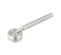Strumento portatile per la regolazione dei rivetti per fai da te in pelle, include perforatore e base per una facile installazione di rivetti a doppio tappo (6 mm)