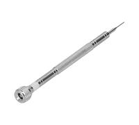 Strumento Portatile per la Riparazione Dell'orologio con Testa Scanalata, Impugnatura Zigrinata per L'apertura del Retro Dell'orologio in Acciaio Inossidabile (Una parola 0,8 mm)