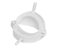 Strumento portatile per ravioli e torte fatti in casa, pressa per pasta in ABS con guarnizione per bordo, facile da usare per cucinare fai da te, bianco