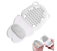 Strumento portatile per rimuovere calli e calli, a forma di orso, strumento portatile per pedicure, raschietto e per piedi, per la cura della pelle screpolata, detergente per cuticole per piedi