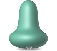 Strumento portatile senza fili a forma di proiettile, strumento massaggiante per TMJ, sollievo dal dolore e rilassamento muscolare, verde