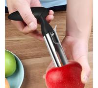 Strumento Premium per Rimuovere il Torsello delle Mele - Lame Ultra Affilate in Acciaio Inox e Smerigliate per un Carotaggio Facile - Facile da Usare e Pulire, Rimuovi Torsello Durevole per la