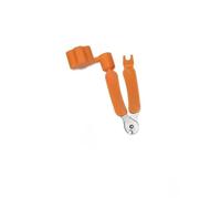 Strumento Professionale 3 in 1 per La Riparazione di Chitarre Avvolgitore di Corde Estrattore Perno Ponte(Orange)