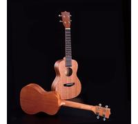 Strumento Professionale A Quattro Corde Per Ukulele A Scheda Singola Per Principianti(Brown,26 inch)