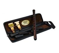 Strumento professionale armeno DUDUK in legno di albicocca, 2 ance (1 prof e 1 standard), custodia in ecopelle, flauto oboe balaban a fiato