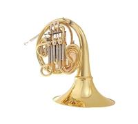 Strumento Professionale Corno Francese Esercizi Per Suonare Il Corno Francese Laccato Oro Adatti A Principianti O Adulti(4)